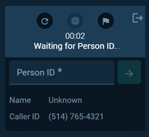 Start a call mini WAC UI